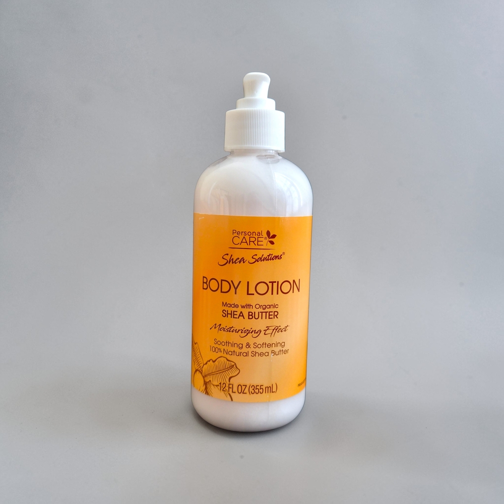 Personal Care Shea Solutions Body Lotion with Organic Shea Butter 12oz – Deep Mo